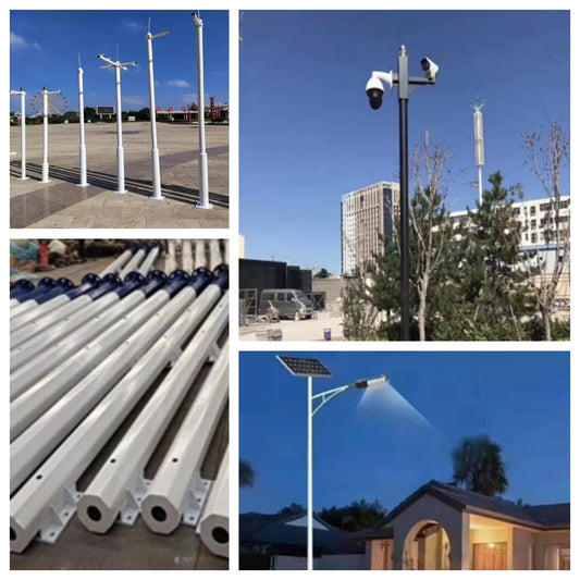 CCTV Camera Pole | Surveillance Mounting Pole for Outdoor Security Systems