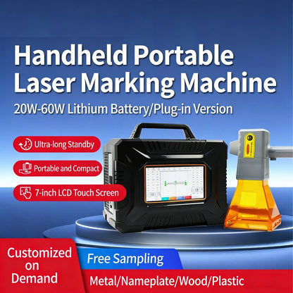Portable Handheld Fiber Laser Marking Machine