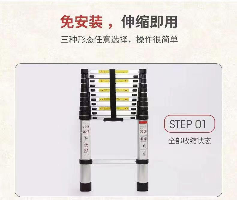 Multi-Position Telescopic Ladder 3.2m–5m