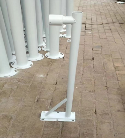 Outdoor Security Camera Pole for Fence